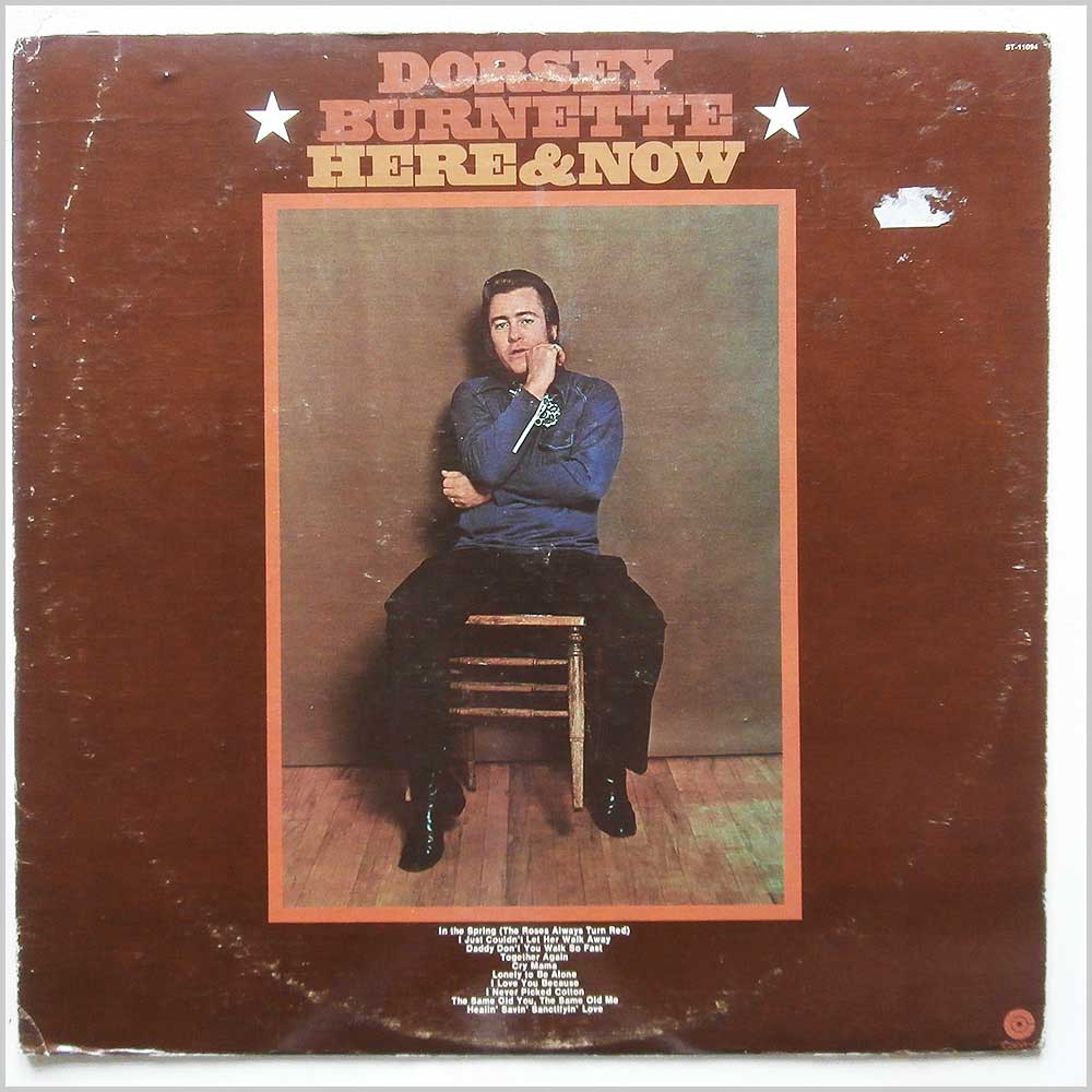 Dorsey Burnette - Here and Now  (ST-11094) 