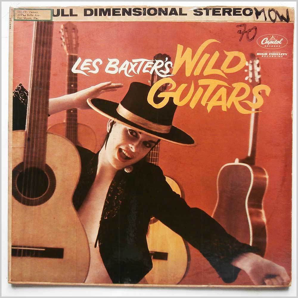 Les Baxter and His Orchestra - Les Baxter's Wild Guitars  (ST 1248) 