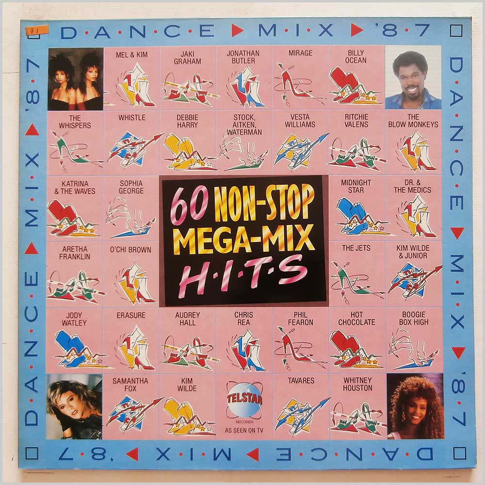 Various - Dance Mix' 87, 60 Non-Stop Mega-Mix Hits  (STAR 2314) 