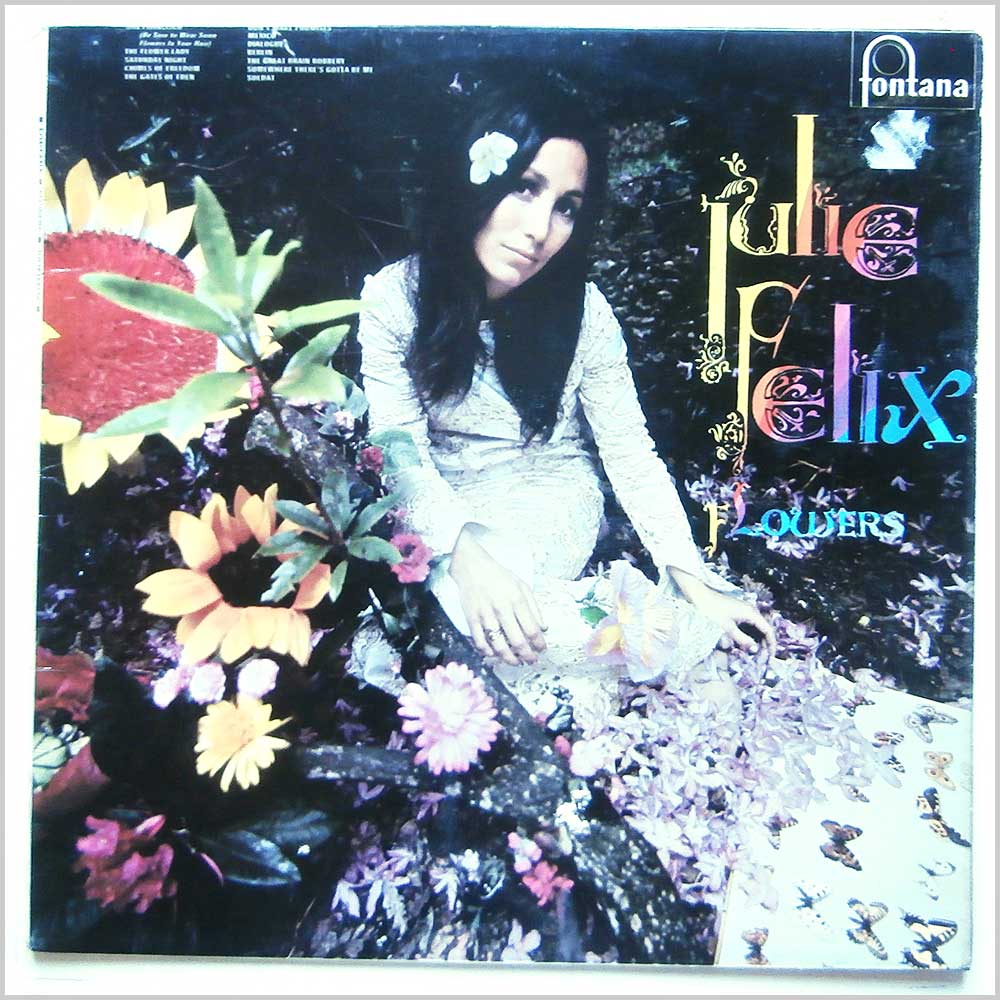 Julie Felix - Flowers  (STL 5437) 