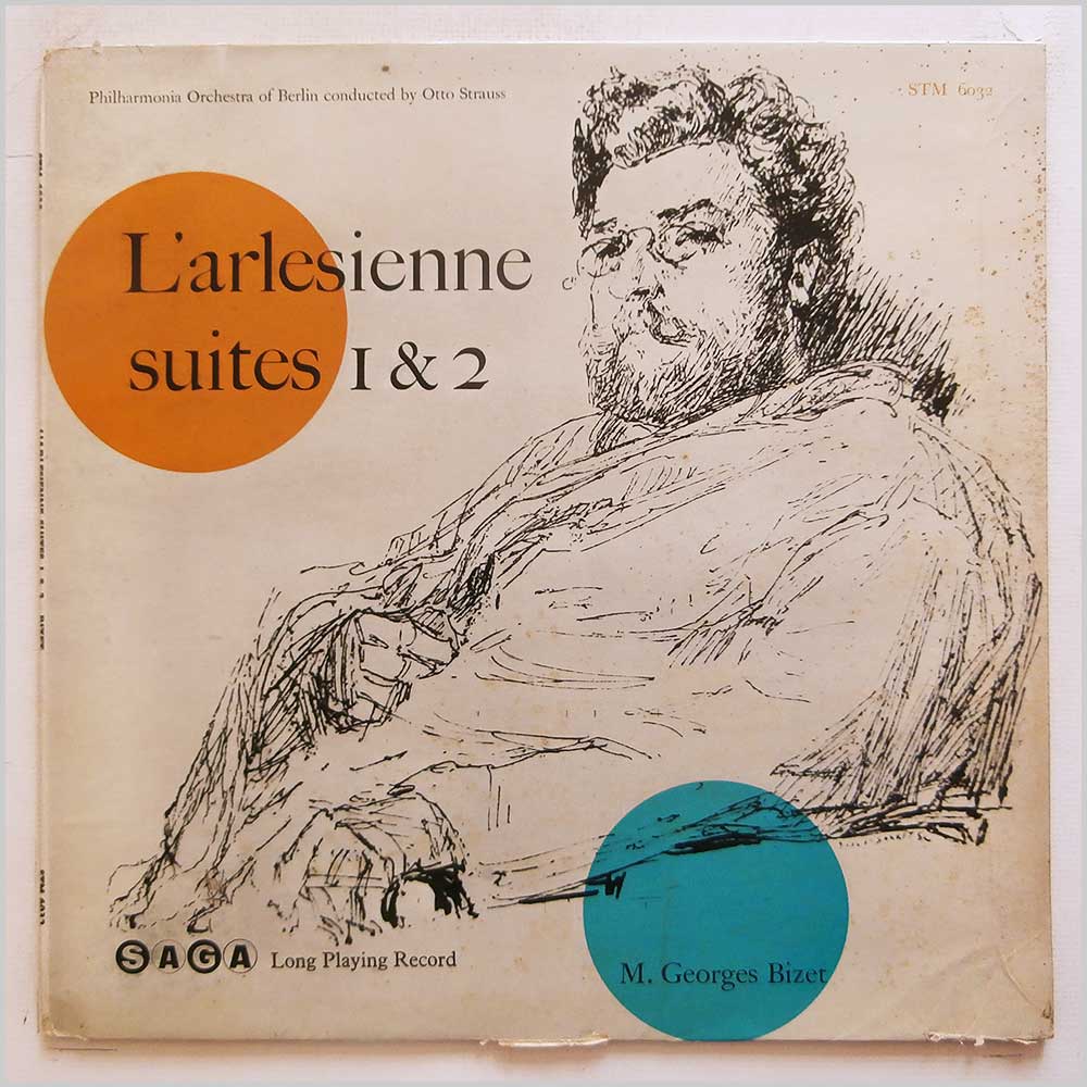 Otto Strauss, Philharmonia Orchestra Of Berlin - Georges Bizet: L'Arlesienne Suites 1 and 2  (STM 6032) 