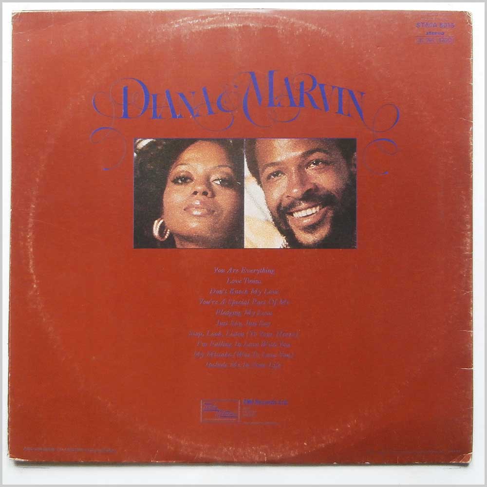 Diana Ross, Marvin Gaye - Diana and Marvin  (STMA 8015) 