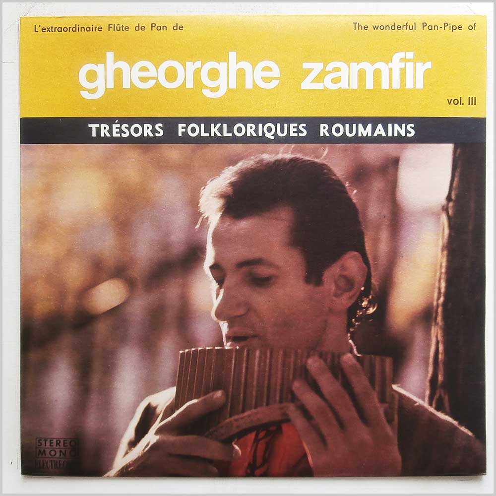 Gheorghe Zamfir - The Wonderful Pan-Pipe Of Gheorghe Zamfir Vol. III  (STM-EPE 0894) 