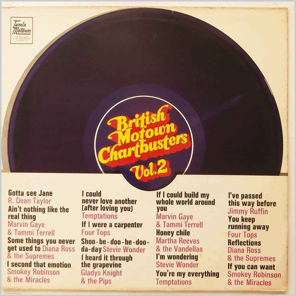 Various - British Motown Chartbusters Vol. 2  (STML 11082) 