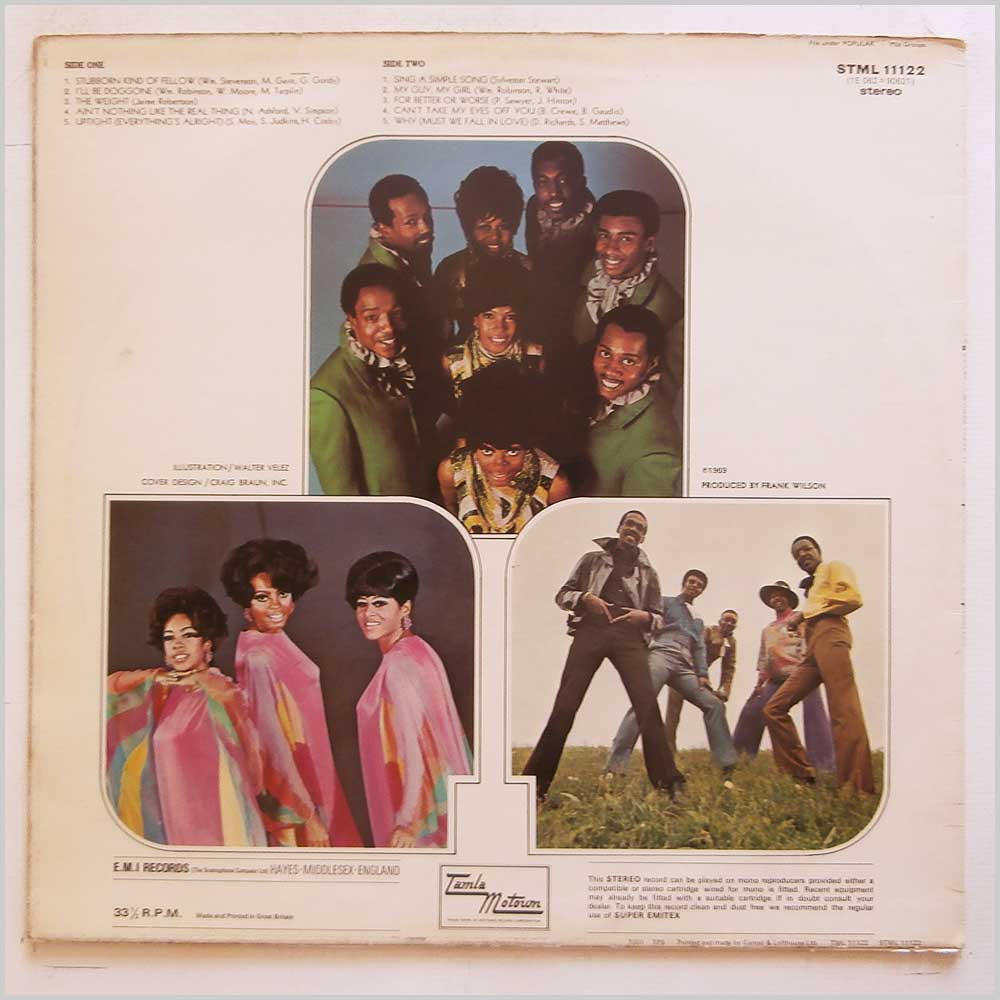 Diana Ross and The Supremes, The Temptations - Together  (STML 11122) 