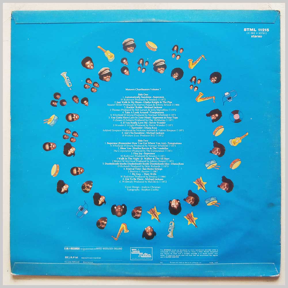 Various - Motown Chartbusters Vol.7  (STML 11215) 