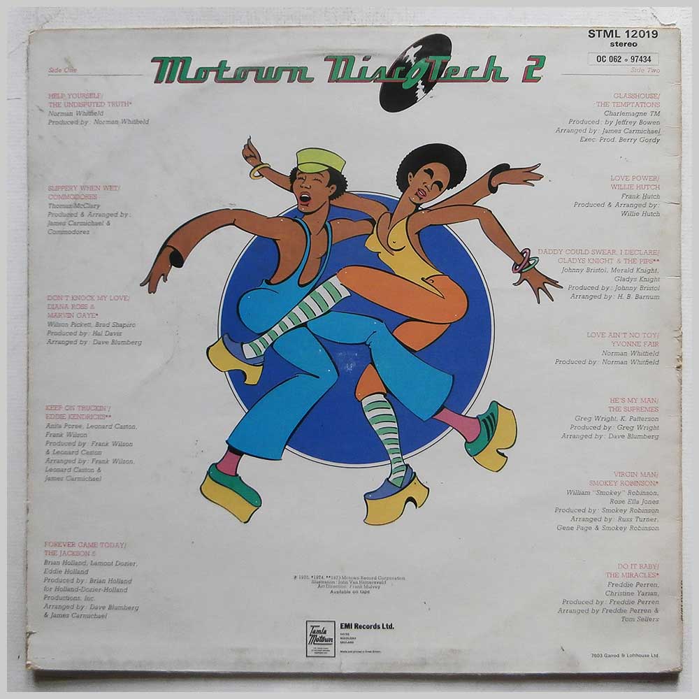 Various - Motown Disc Tech 2  (STML 12019) 