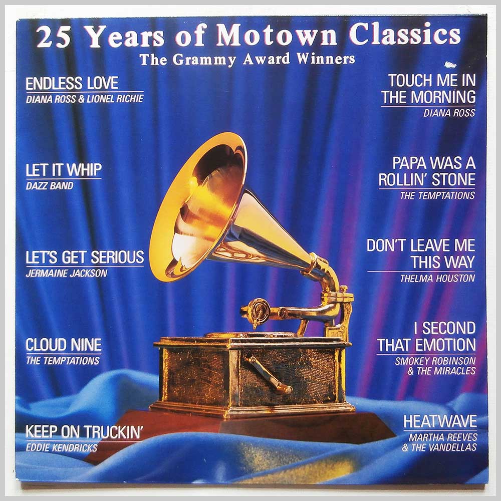 Various - 25 Years Of Motown Classics: The Grammy Awards Winners  (STMS 5105) 