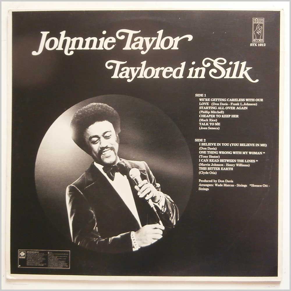 Johnnie Taylor - Taylored in Silk  (STX 1012) 