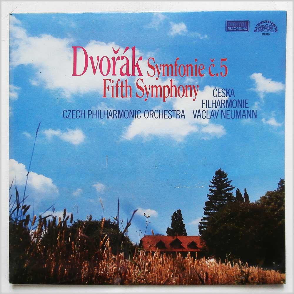Vaclav Neumann, Czech Philharmonic Orchestra - Dvorak: Fifth Symphony  (SUPRAPHON 10 3407-1) 