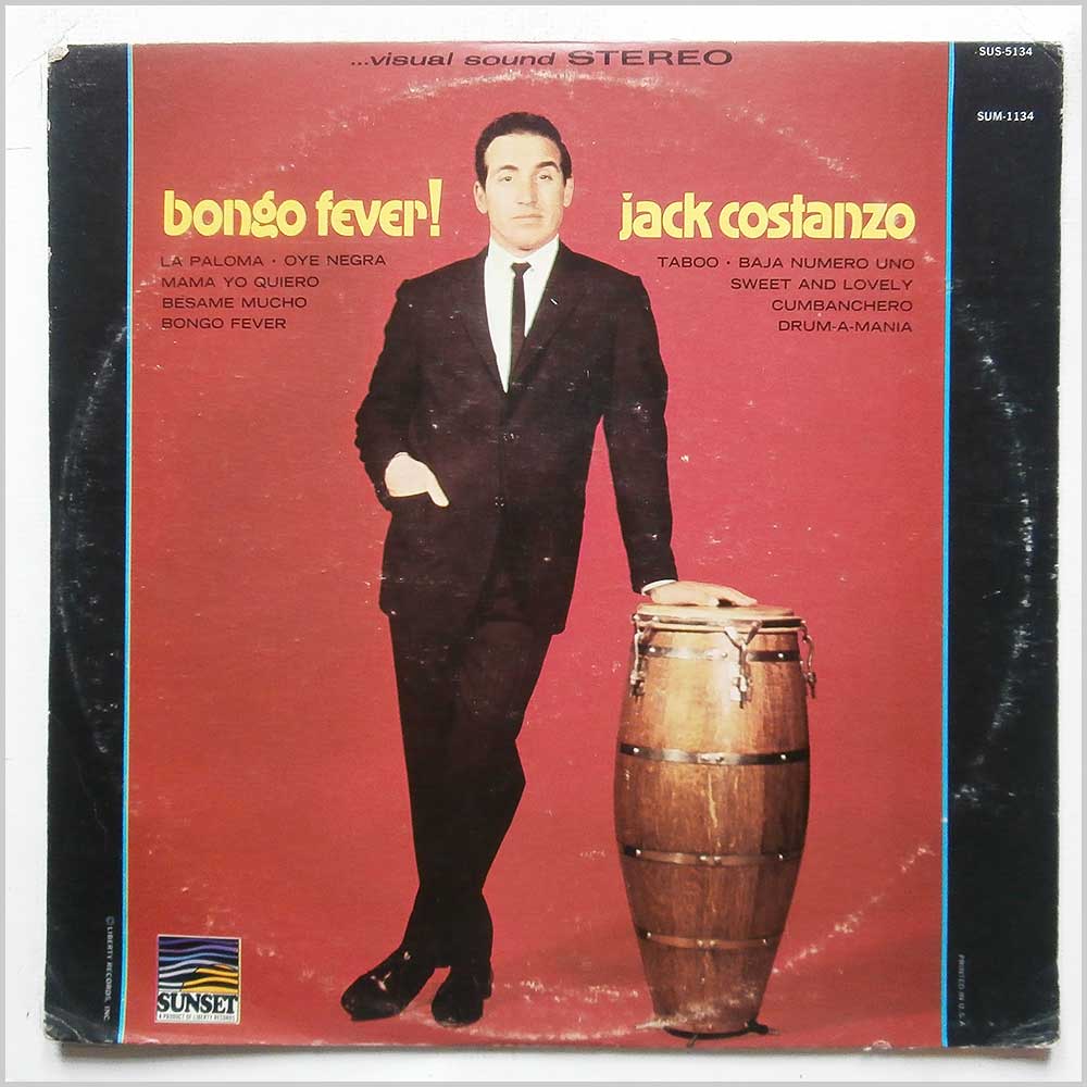 Jack Costanzo - Bongo Fever!  (SUS-5134) 