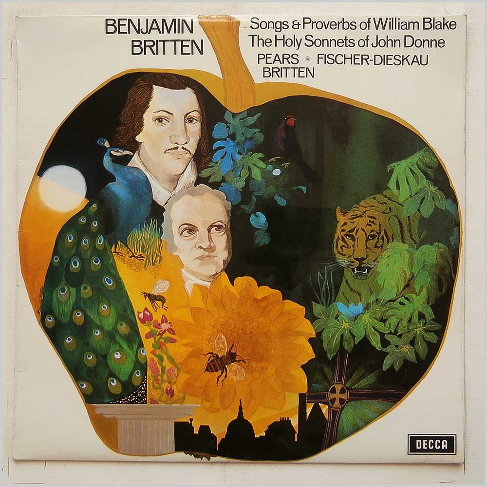 Peter Pears, Dietrich Fischer-Dieskau, Benjamin Britten - Songs and Proverbs Of William Blake, The Holy Sonnets Of John Donne  (SXL 6391) 