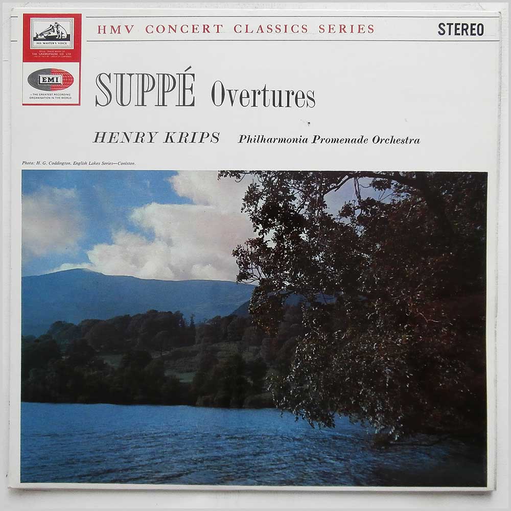 Henry Krips, Philharmonia Promenade Orchestra - Suppe: Overtures  (SXLP 30037) 