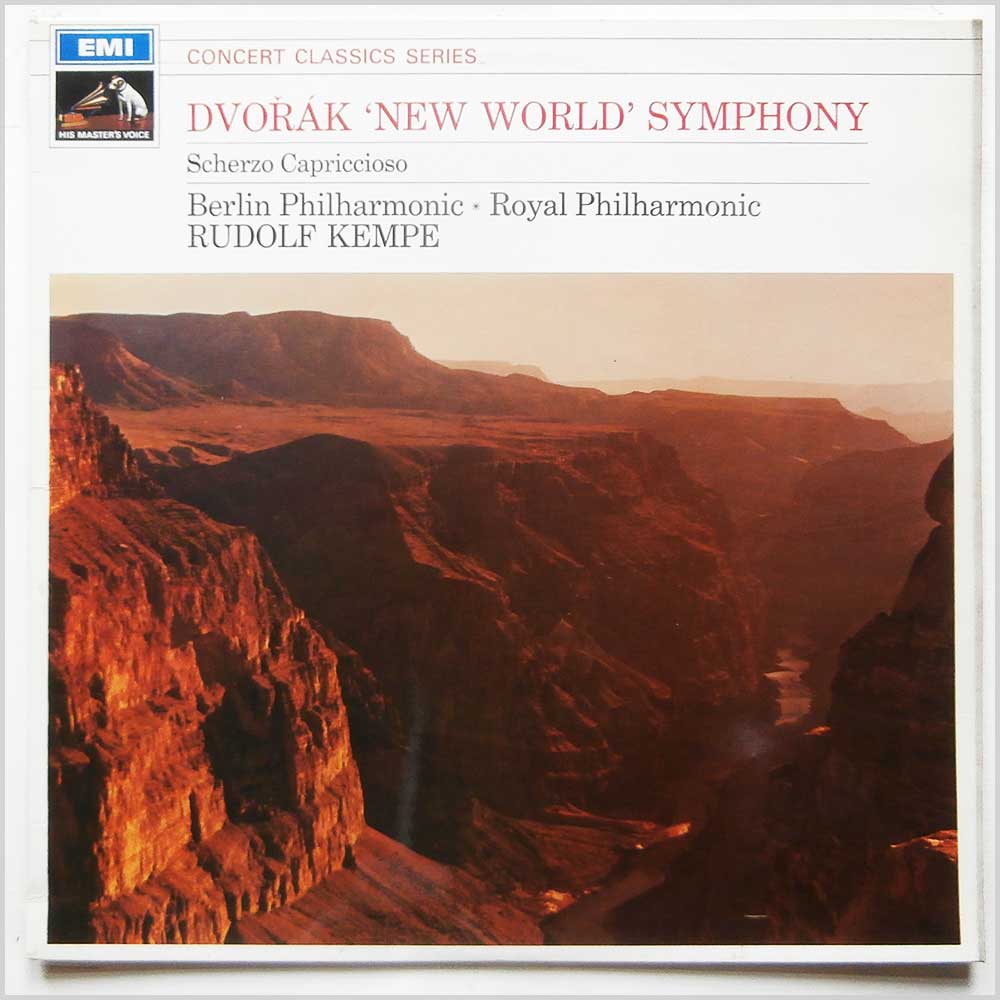 Rudolf Kempe, Berlin Philharmonic, Royal Philharmonic - Dvorak: New World Symphony, Scherzo Capriccioso  (SXLP 30110) 