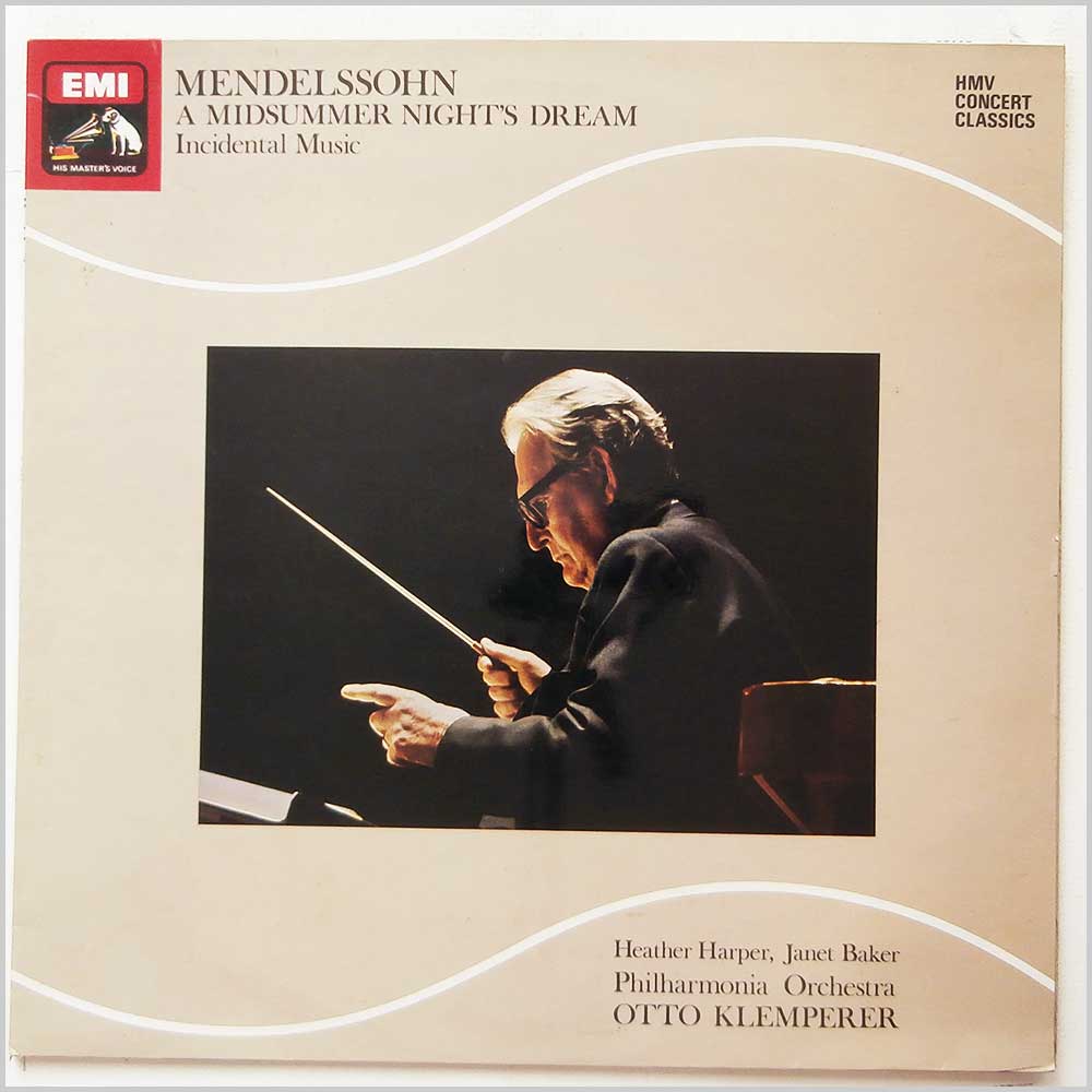 Otto Klemperer, Philharmonia Orchestra - Mendelssohn: A Midsummer Nights Dream  (SXLP 30196) 