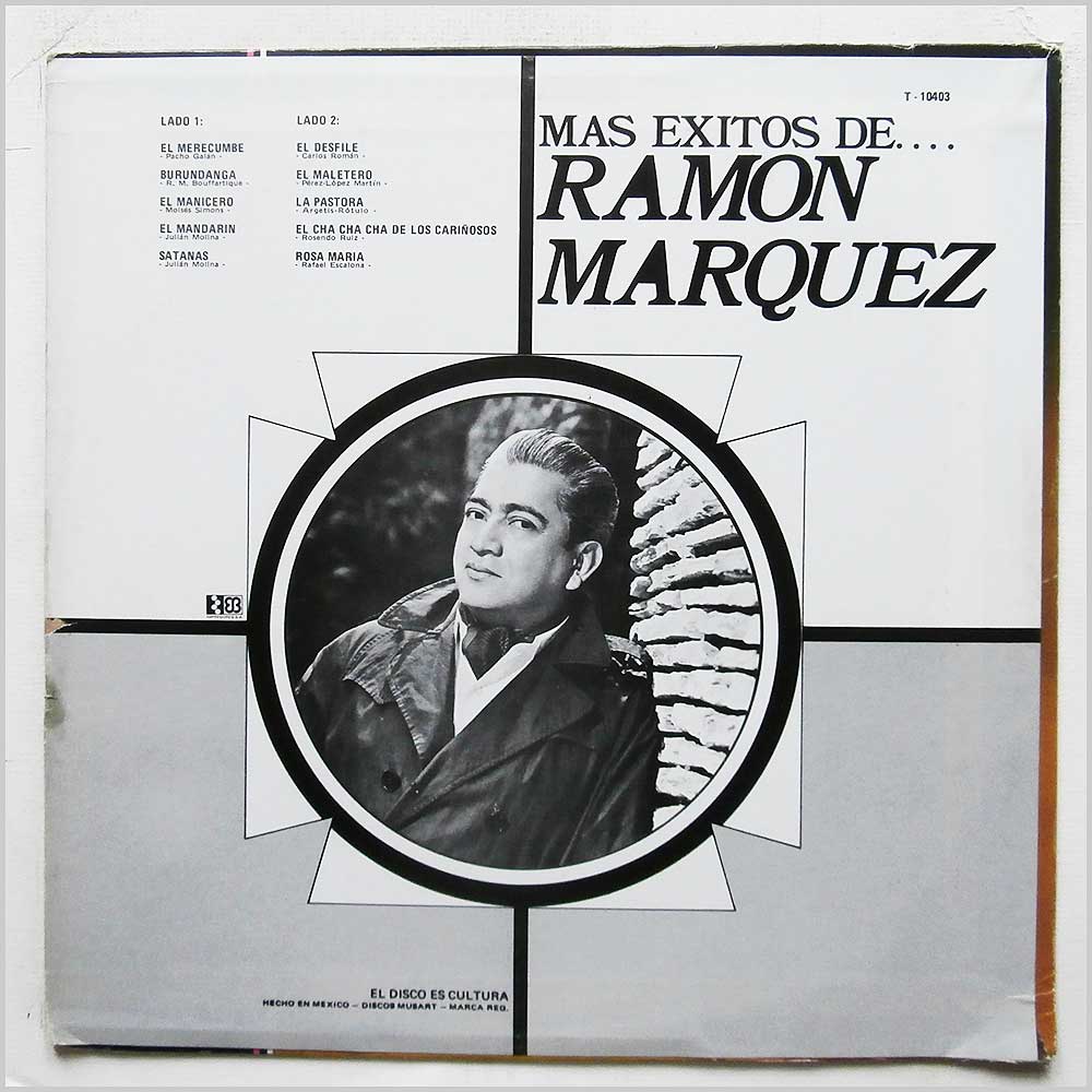Ramon Marquez - Mas Exitos De Ramon Marquez  (T-10403) 