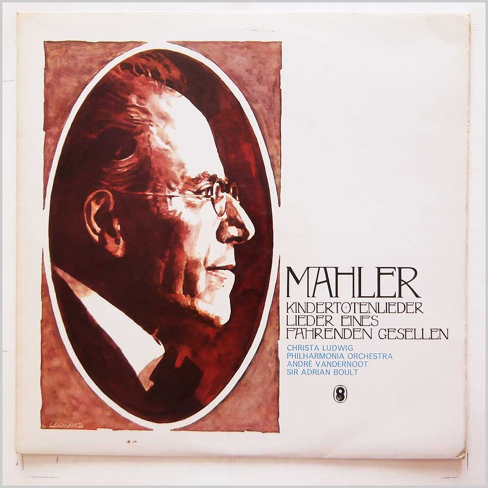 Sir Adrian Boult, Philharmonia Orchestra - Mahler: Kindertotenlieder, Lieder Eines, Fahrenden Gesellen  (T 703) 