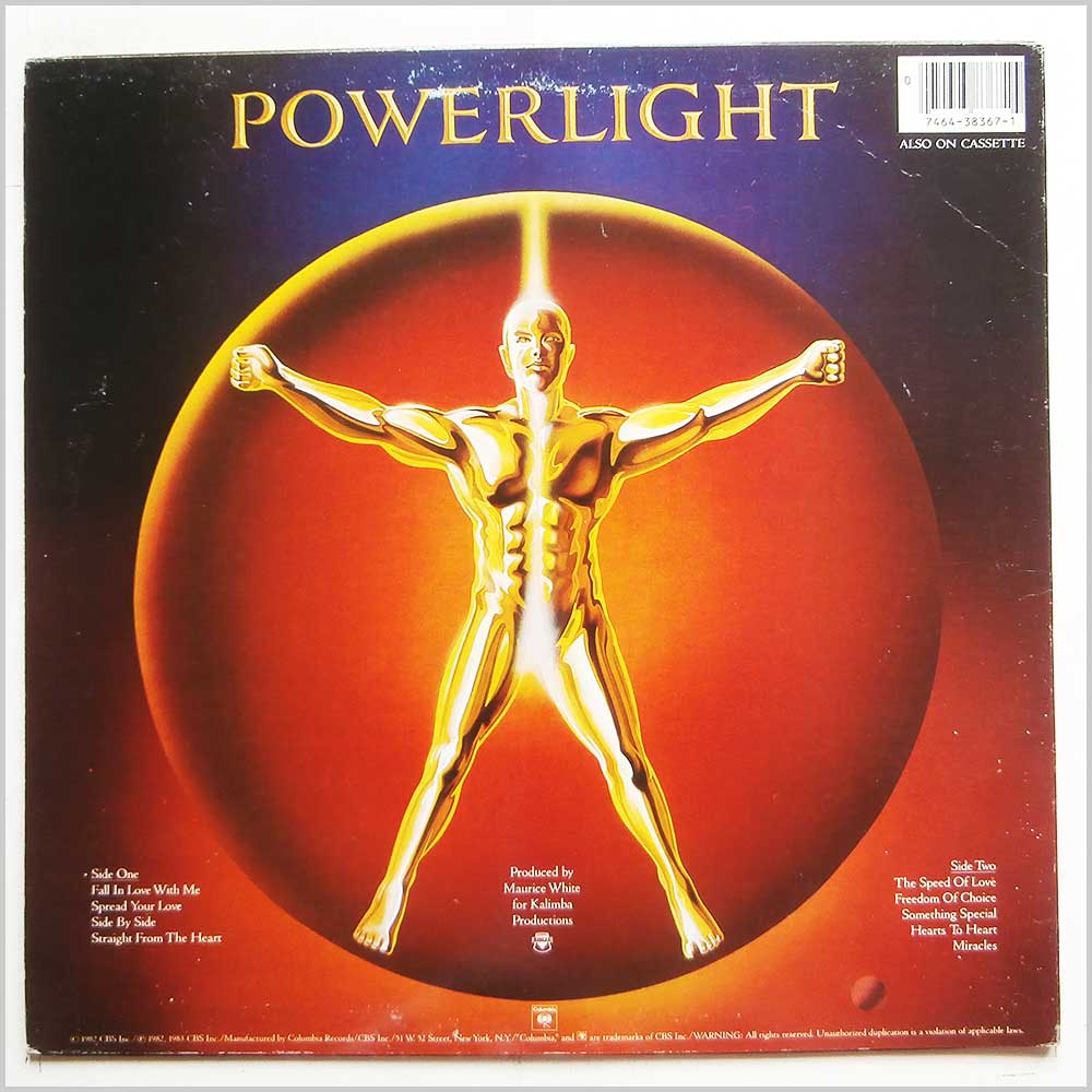 Earth, Wind and Fire - Powerlight  (TC 38367) 