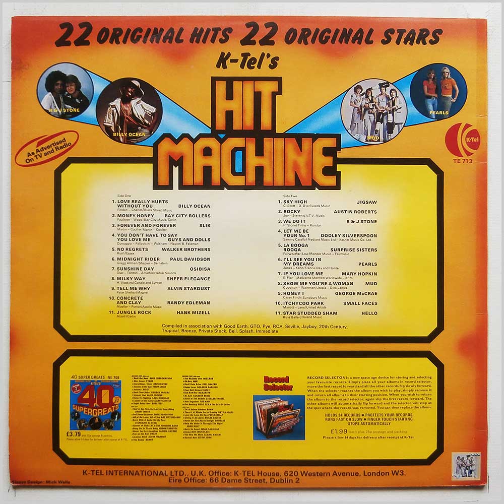 Various - Hit Machine  (TE 713) 
