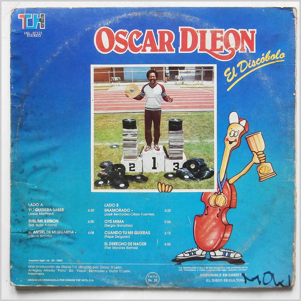 Oscar D'Leon - El Discobolo  (TH 103-07321) 