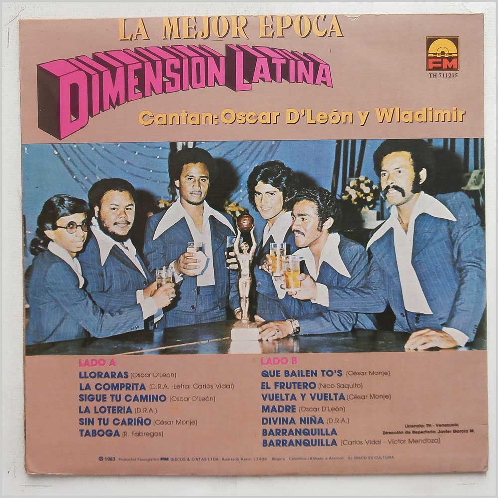 Dimension Latina - La Mejor Epoca  (TH 711215) 