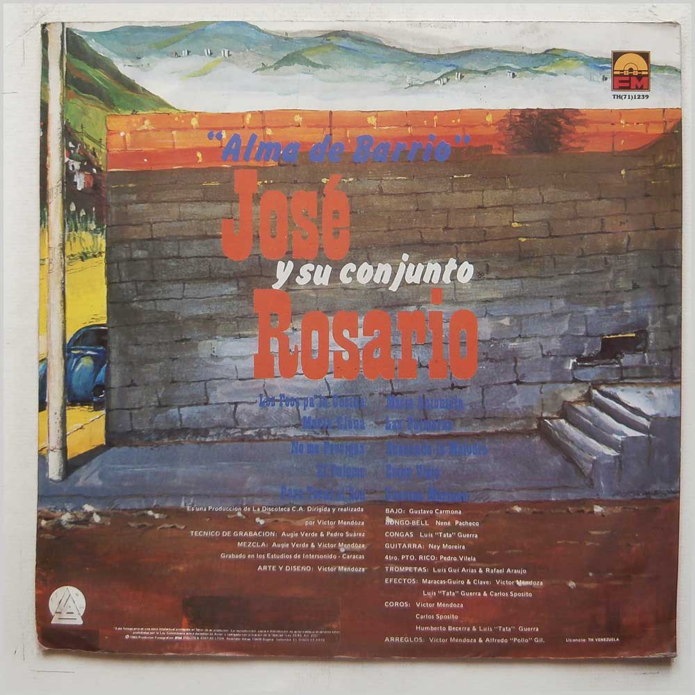 Jose Y Su Conjunto Rosario - Alma De Barrio  (TH(71)1239) 