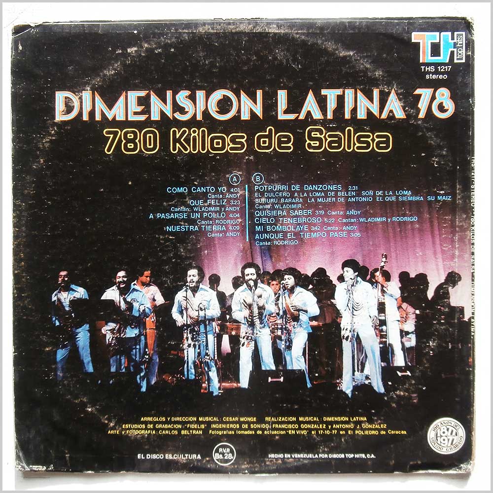 Dimension Latina 78 - 780 Kilos De Salsa  (THS 1217) 
