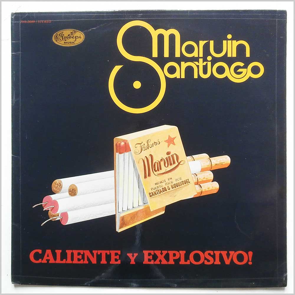 Marvin Santiago - Caliente Y Explosivo!  (THS-2089) 
