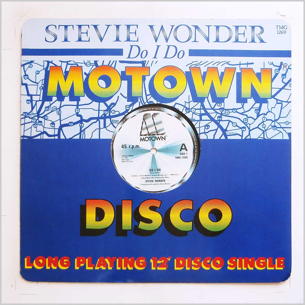 Stevie Wonder - Do I Do  (TMG 1269) 