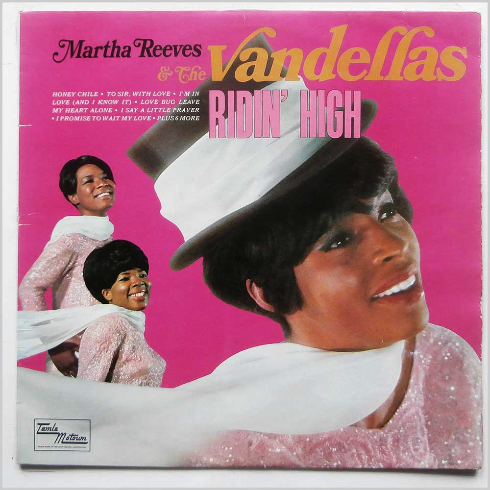 Martha Reeves and The Vandellas - Ridin' High  (TML 11078) 