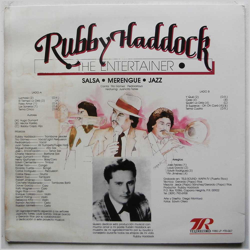Rubby Haddock - The Entertainer (TR-007)