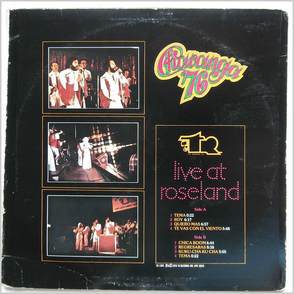 Charanga '76 - Charanga '76 Live At Roseland  (TR 136X) 