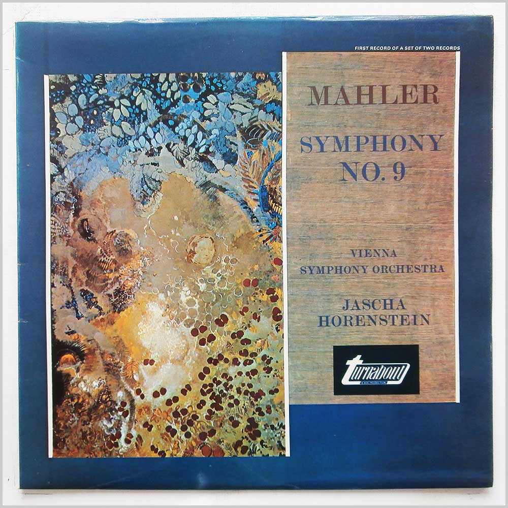 Jascha Horenstein, Vienna Symphony Orchestra - Mahler: Symphony No. 9 [2 Record Set]  (TV 34332S) 
