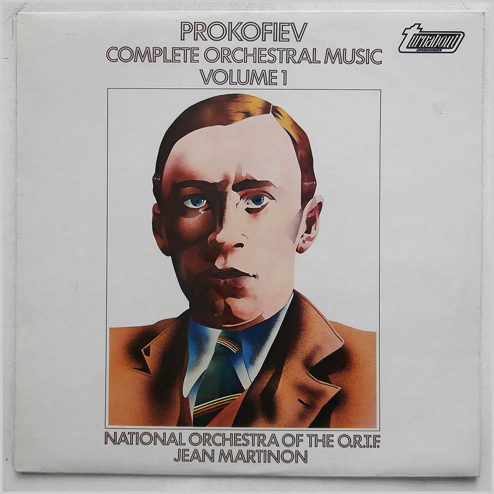 Jean Martinon, National Orchestra Of The O.R.T.F. - Prokofiev: Complete Orchestral Music Volume 1  (TV 37050S) 