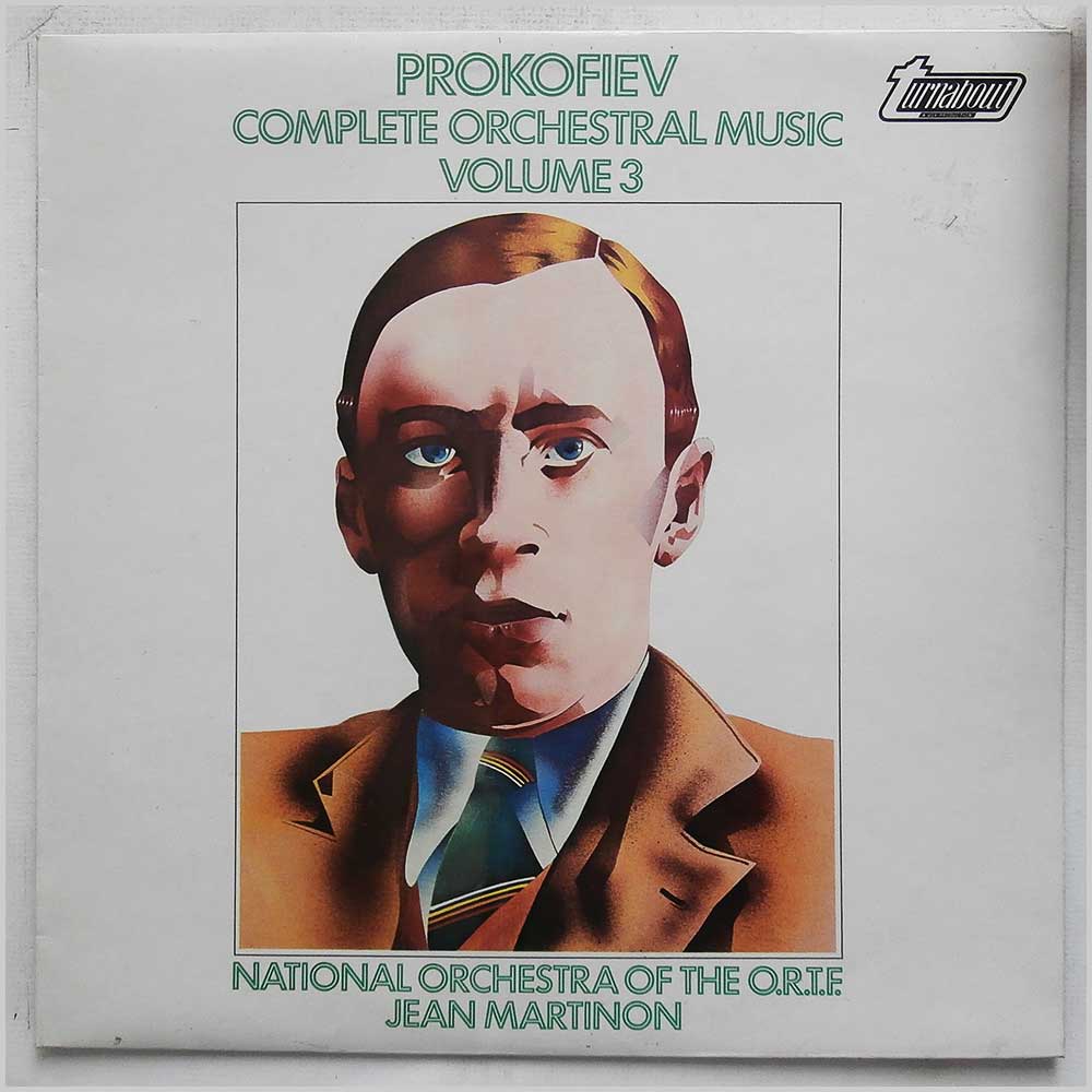 Jean Martinon, National Orchestra Of The O.R.T.F. - Prokofiev: Complete Orchestral Music Volume 3  (TV 37052S) 