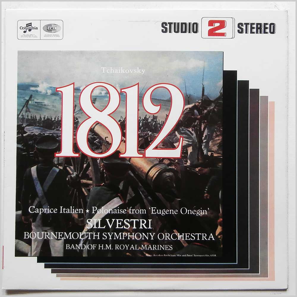 Constantin Silvestri, Bournemouth Symphony Orchestra, Band Of H.M. Royal Marines - Tchaikovsky: 1812 Overture, Caprice Italien, Polonaise From Eugene Onegin  (TWO 139) 