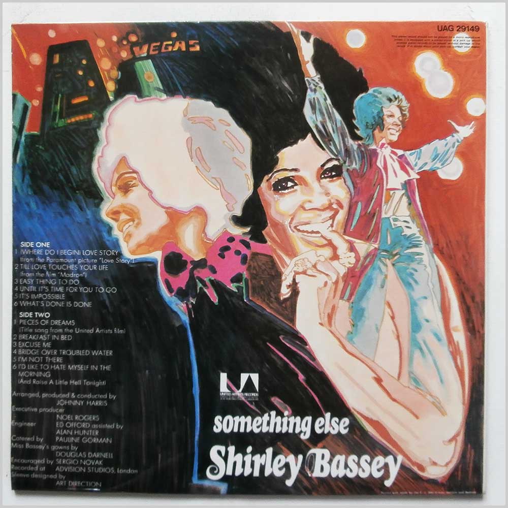 Shirley Bassey - Something Else  (UAG 29149) 