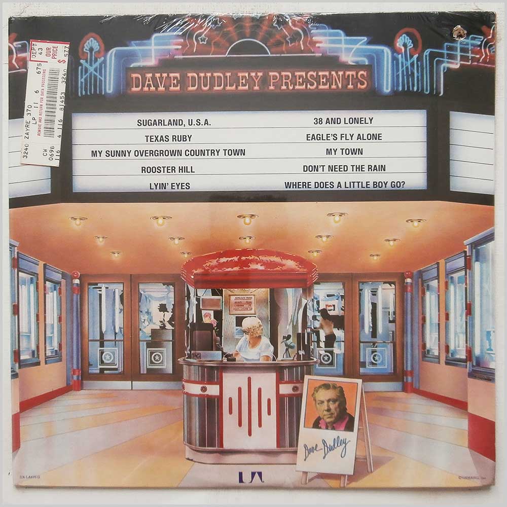 Dave Dudley - Dave Dudley Presents  (UA-LA 675-G) 