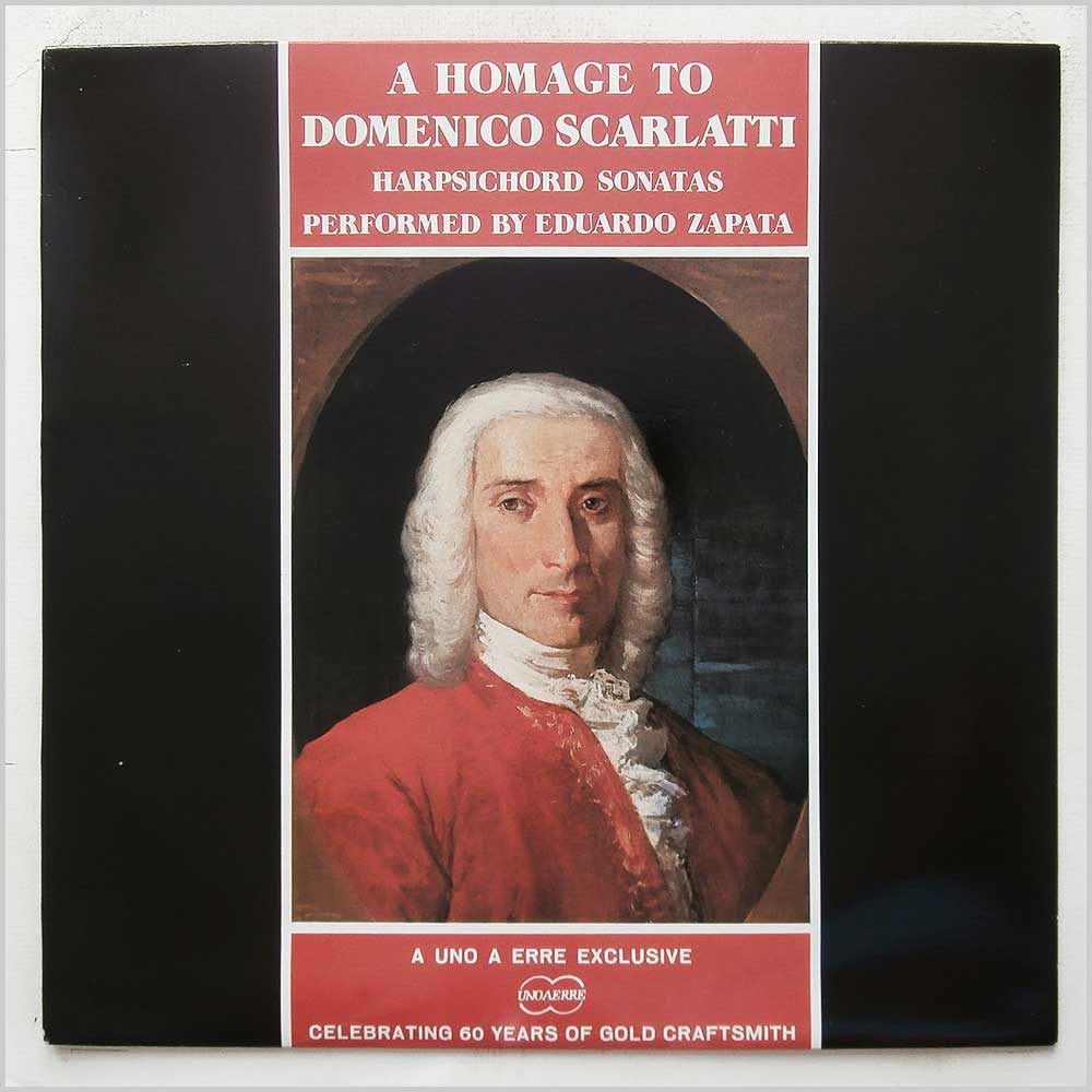 Eduardo Zapata - A Homage to Domenico Scarlatti  (UnoAerre) 