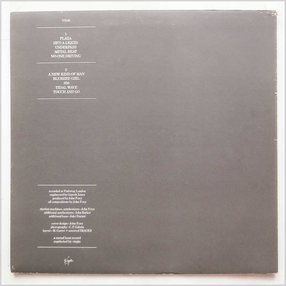John Foxx - Metamatic  (V2146) 