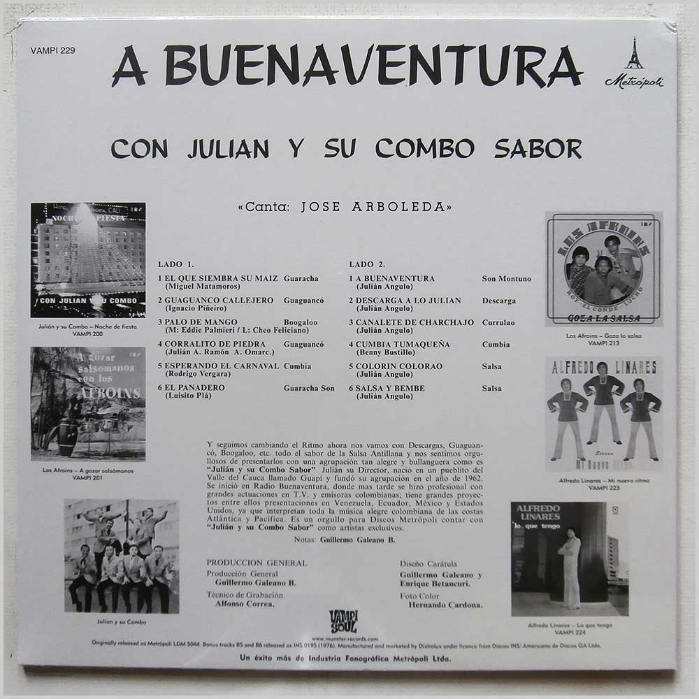 Julian Y Su Combo Sabor - A Buenaventura  (VAMPI 229) 