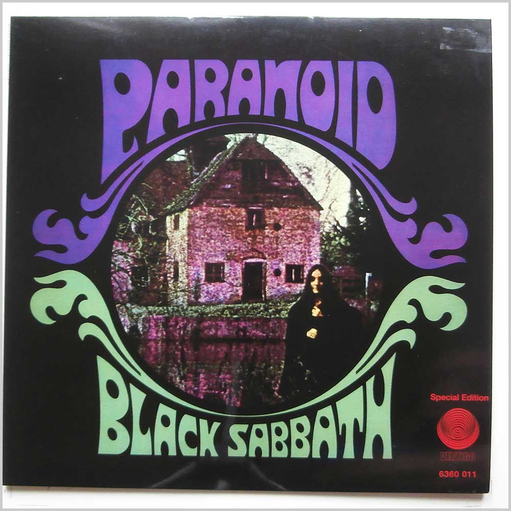 Black Sabbath - Paranoid  (VERTIGO 6360 011) 