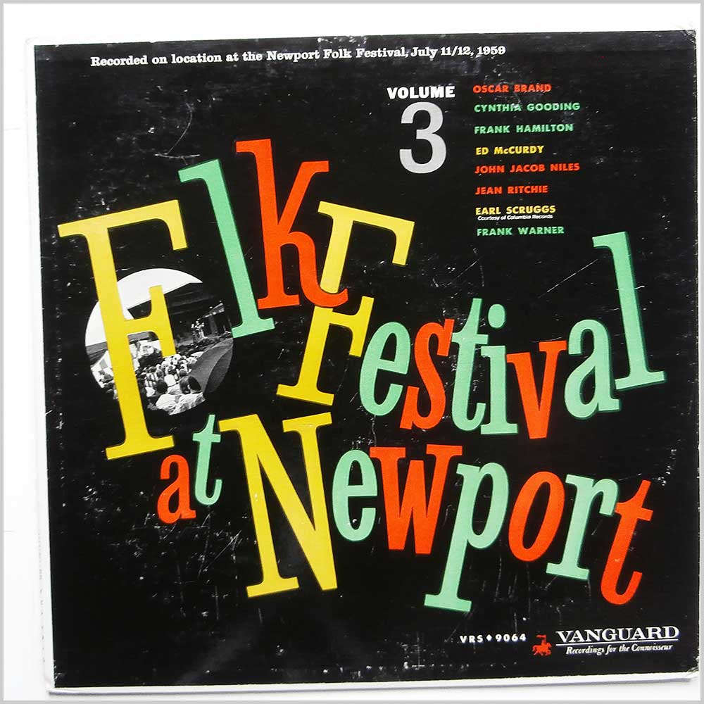 Various - Folk Festival at Newport Volume 3  (VRS 9064) 
