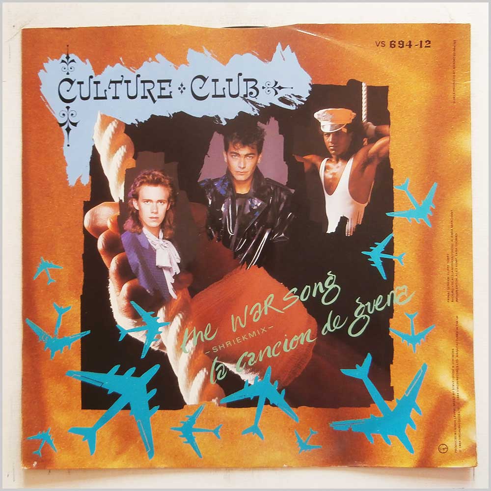 Culture Club - The War Song (Ultimate Dance Mix)  (VS 694-12) 
