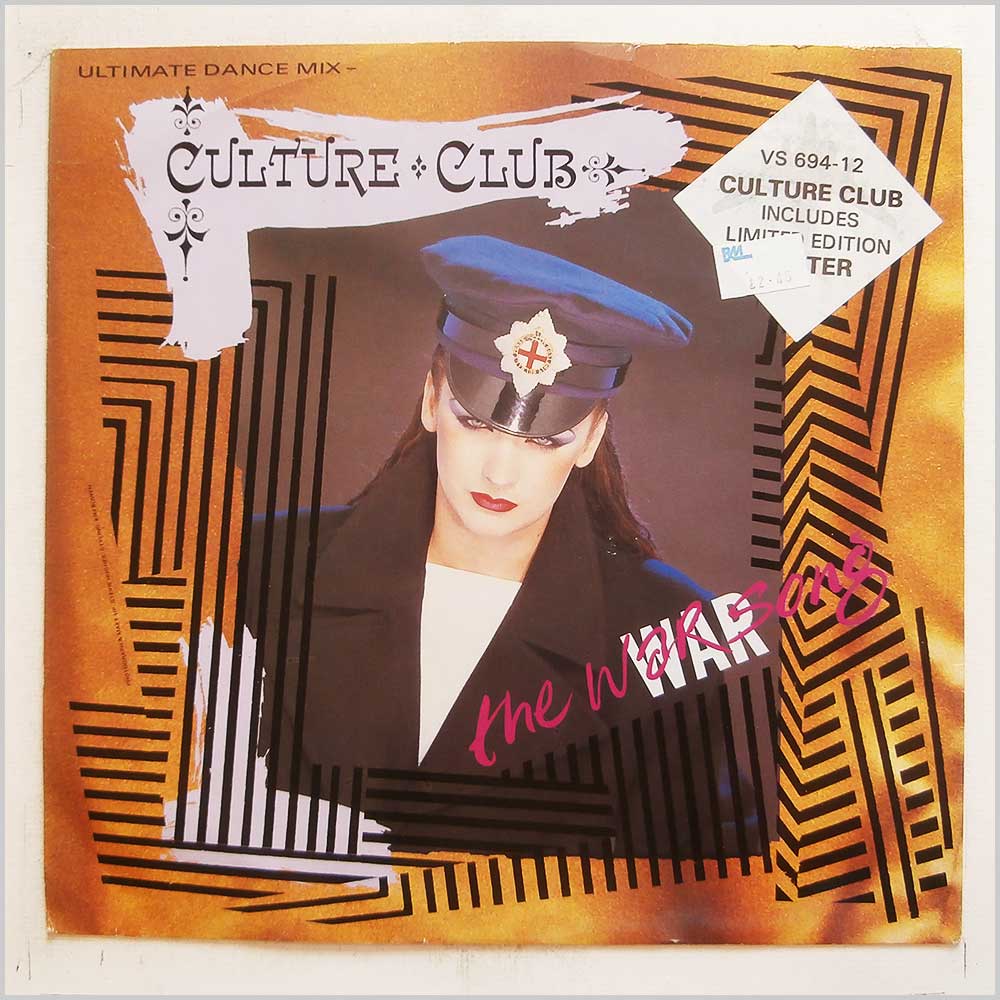 Culture Club - The War Song (Ultimate Dance Mix)  (VS 694-12) 
