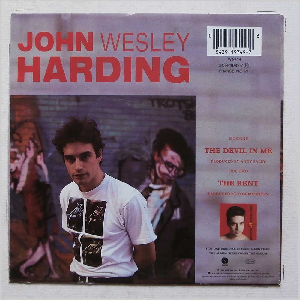 John Wesley Harding - The Devil in Me  (W 9749) 
