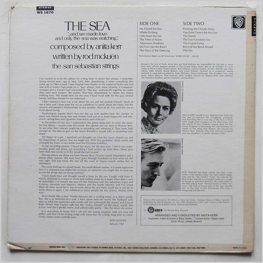 Anita Kerr, Rod McKuen, The San Sebastian Strings - The Sea  (WS 1670) 