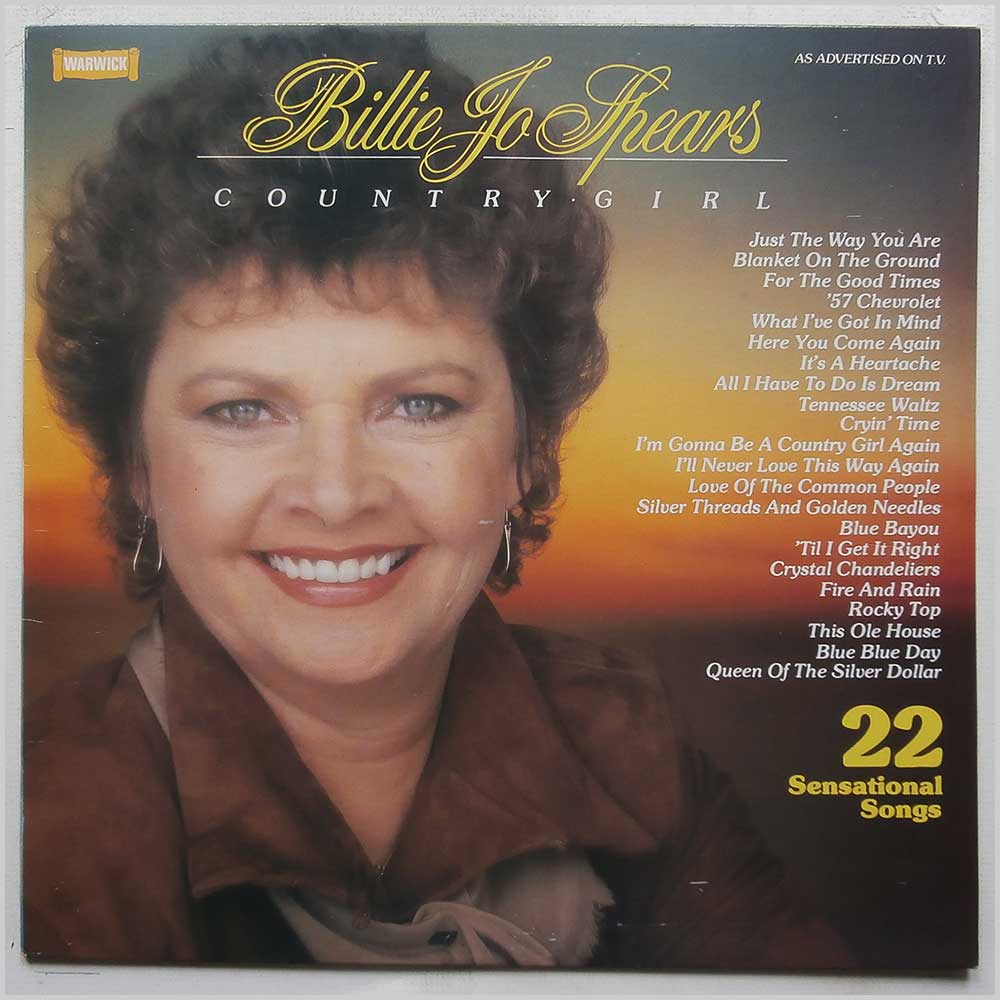 Billie Jo Spears - Country Girl: 22 Sensational Songs  (WW 5109) 