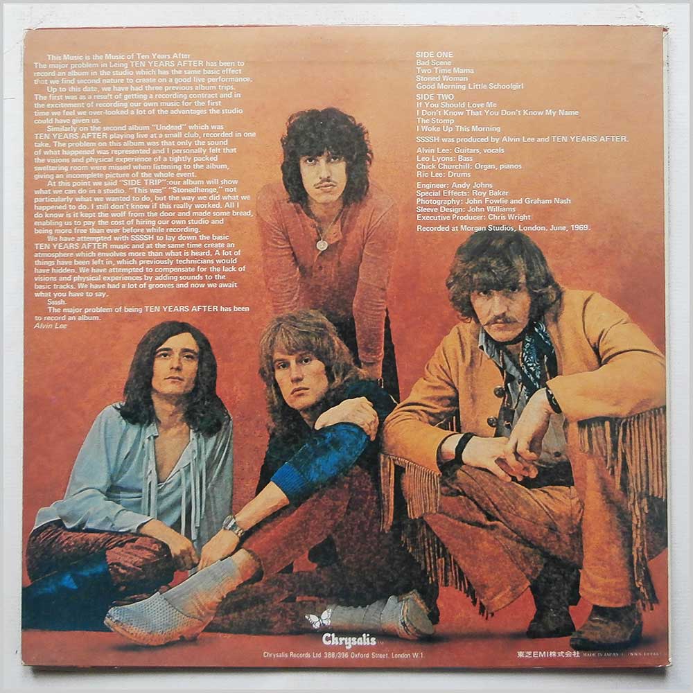 Ten Years After - Ssssh  (WWS-40046) 