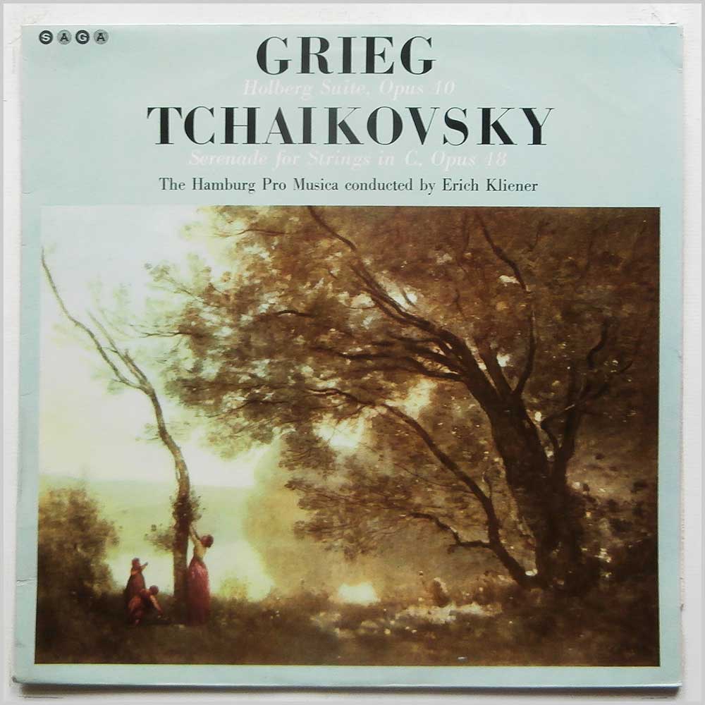 Erich Kleiner, The Hamburg Pro Musica - Grieg: Holberg Suite, Opus 40, Tchaikovsky: Serenade For Strings in C, Opus 48  (XID 5042) 